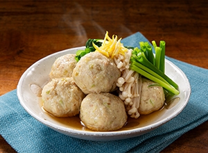 博多なす入りつみれの煮物