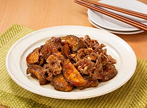 なすの肉炒め