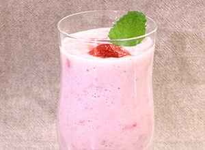 いちごのスムージー