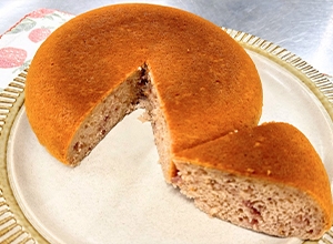 炊飯器で作る蒸しケーキ