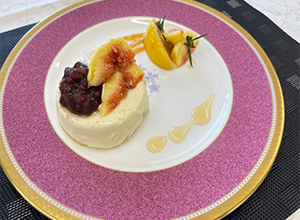 いちじくプリン