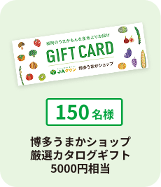 博多うまかショップ 5,000円相当 選べるギフトセットカード